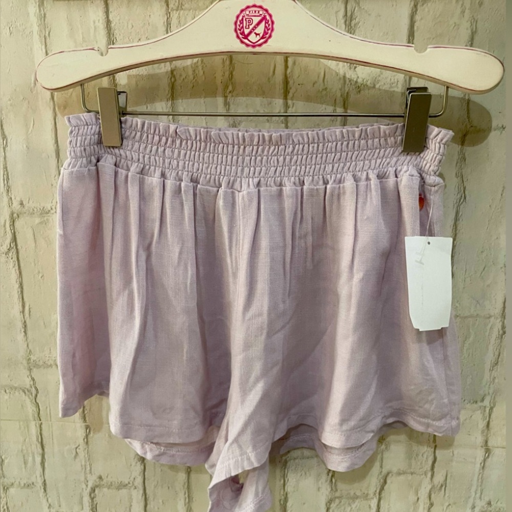 Nordstrom Danskin Relax Fit Lt. Lavender Lounge Short Sz M NWT!